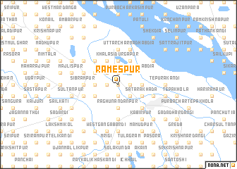 map of Ramespur