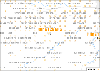 map of Rametzberg