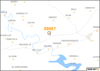 map of Ramey