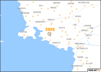 map of Rame