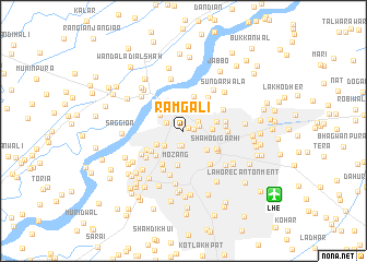 map of Ramgali