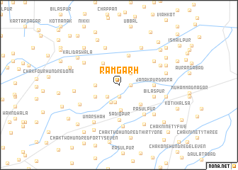 map of Rāmgarh