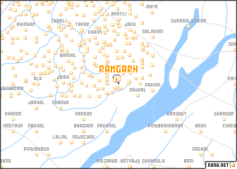 map of Rāmgarh