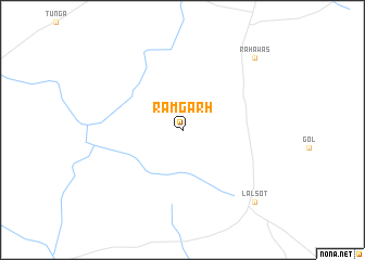 map of Rāmgarh
