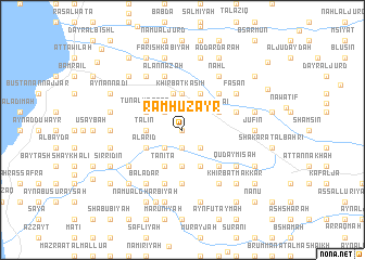 map of Rām Ḩuzayr