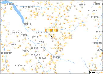 map of Ramiah