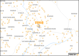 map of Rámia