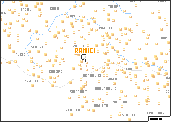 map of Ramići