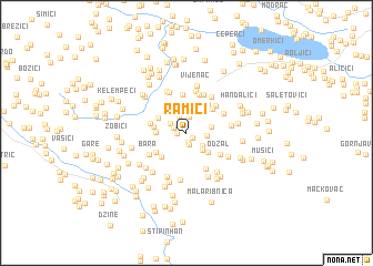 map of Ramići