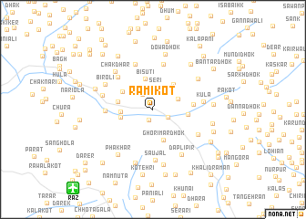 map of Rāmi Kot