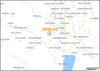 map of Ramīleh