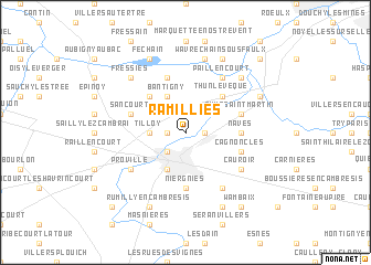 map of Ramillies