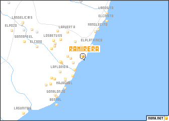 map of Ramirera