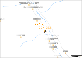 map of Ramírez