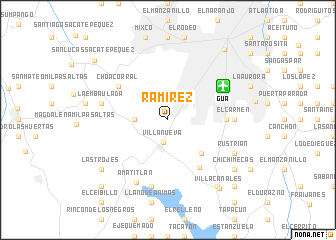 map of Ramírez