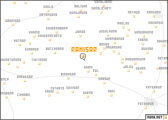 map of Ramisar