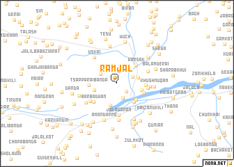 map of Rāmjāl