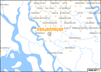 map of Ramjānnagar