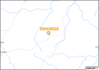 map of Rāmkanda