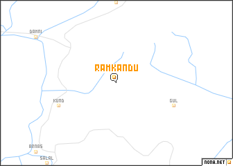 map of Rāmkandu