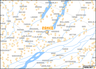 map of Rāmke