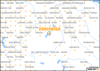 map of Rāmkhanda