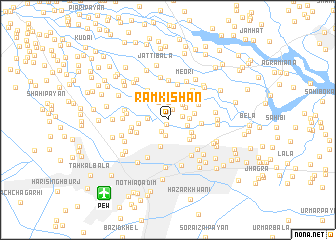 map of Rām Kishan