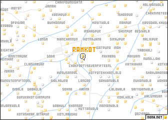 map of Rāmkot