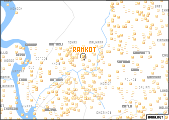 map of Rāmkot
