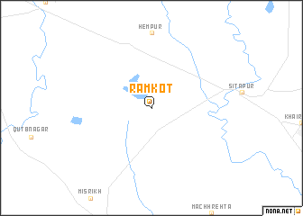 map of Rāmkot