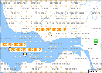 map of Rām Krishnapur