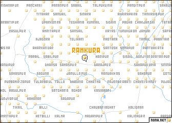 map of Rāmkura