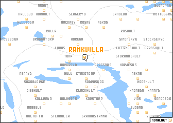 map of Ramkvilla