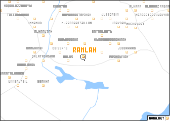 map of Ramlah