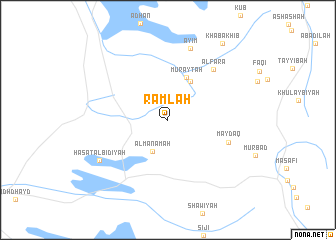 map of Ramlah