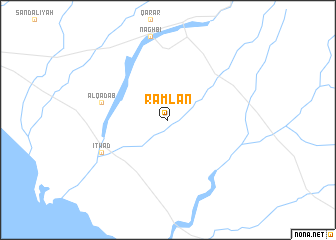 map of Ramlān