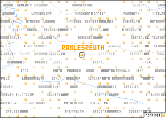 map of Ramlesreuth