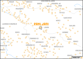map of Ramljani