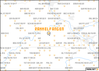 map of Rammelfangen