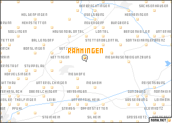 map of Rammingen