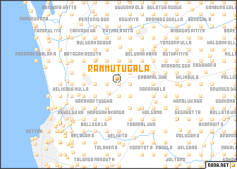 map of Rammutugala