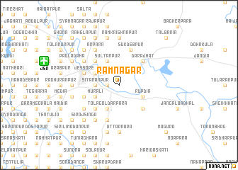 map of Rāmnagar