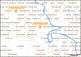 map of Rāmnagar