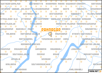 map of Rāmnagar