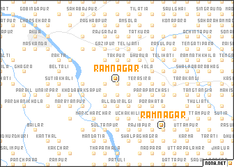 map of Rāmnagar