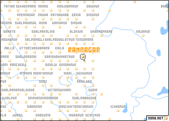 map of Rāmnagar