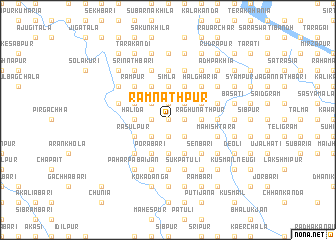 map of Rāmnāthpur