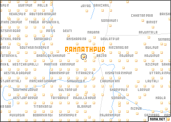 map of Rāmnāthpur