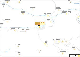 map of Ramna