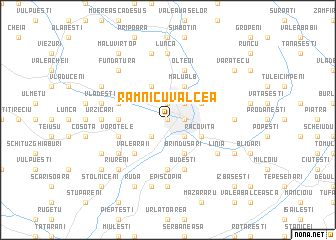 map of Râmnicu Vâlcea